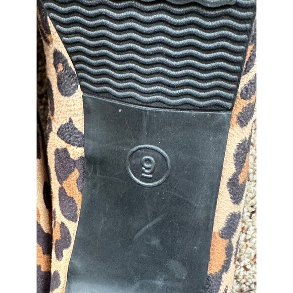 MOSSIMO Leopard Print  Platform Heel Pumps Size 9 Animal Print Fall Fashion - Picture 4 of 9